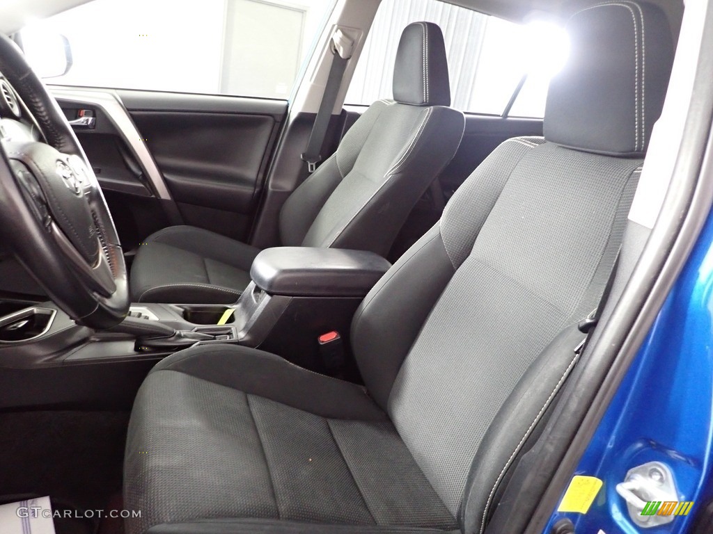 2017 RAV4 XLE - Electric Storm Metallic / Black photo #14