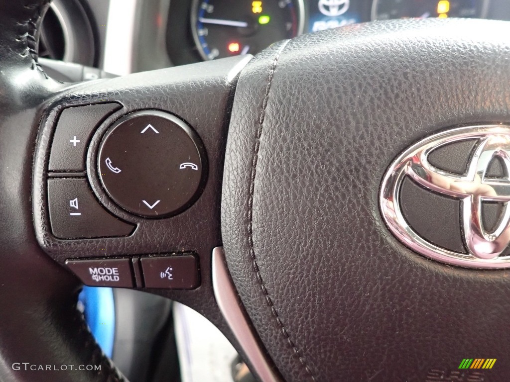 2017 RAV4 XLE - Electric Storm Metallic / Black photo #16