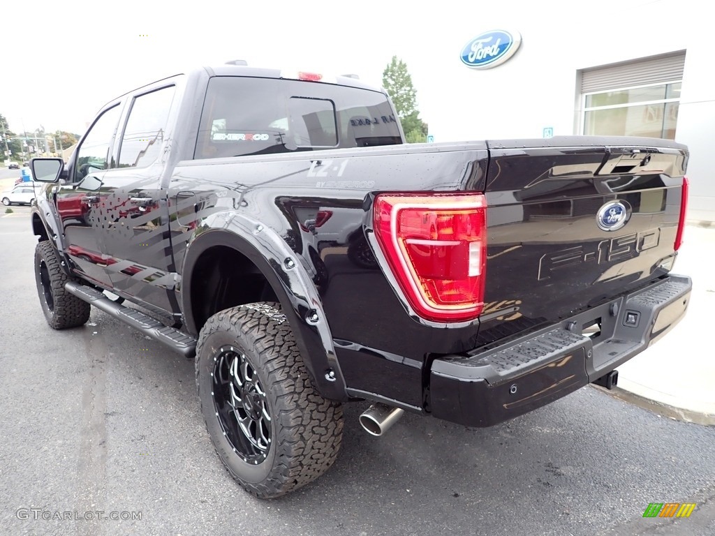 Agate Black Metallic 2022 Ford F150 Sherrod XLT SuperCrew 4x4 Exterior Photo #144947050