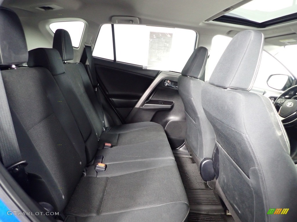 2017 RAV4 XLE - Electric Storm Metallic / Black photo #28