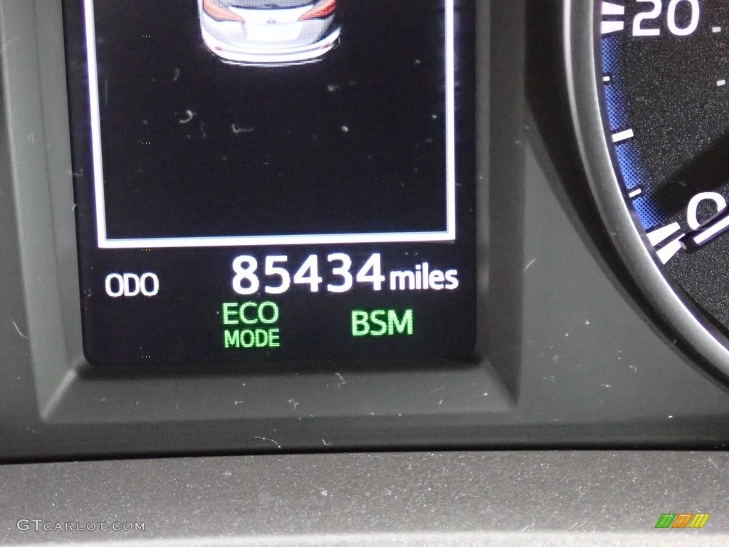 2017 RAV4 XLE - Electric Storm Metallic / Black photo #30
