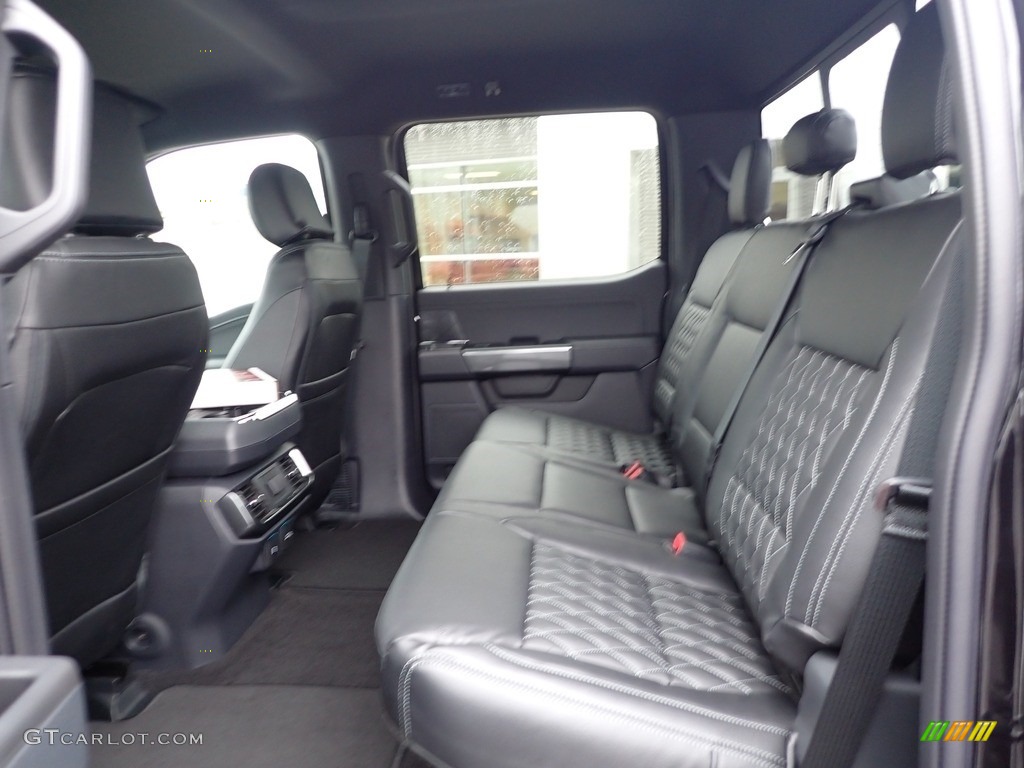 Black Interior 2022 Ford F150 Sherrod XLT SuperCrew 4x4 Photo #144947233