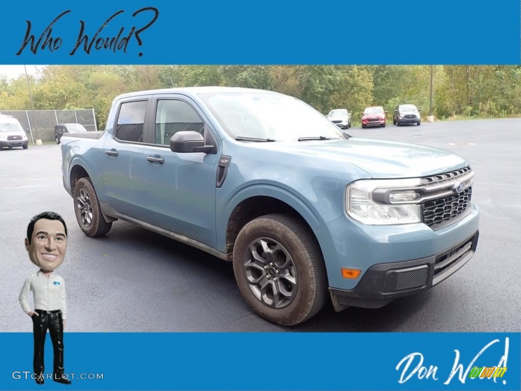 2022 Maverick XLT AWD - Area 51 / Navy Pier/Medium Dark Slate photo #1
