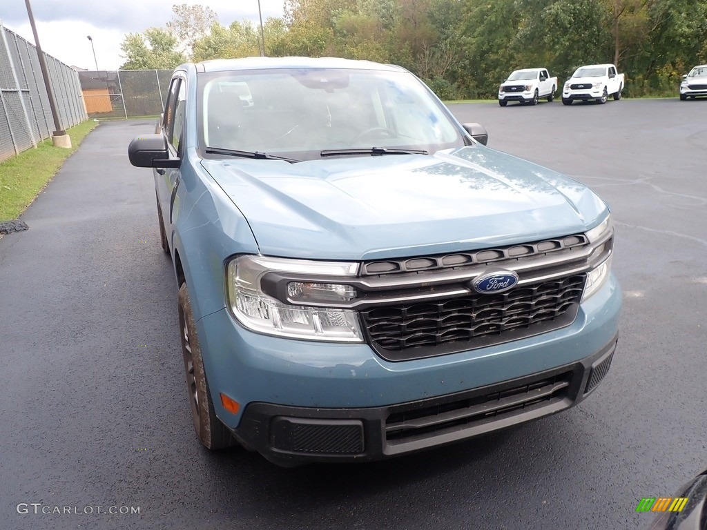 2022 Maverick XLT AWD - Area 51 / Navy Pier/Medium Dark Slate photo #4