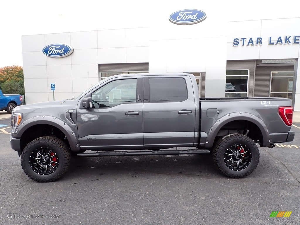 2022 F150 Sherrod XLT SuperCrew 4x4 - Carbonized Gray Metallic / Black photo #2