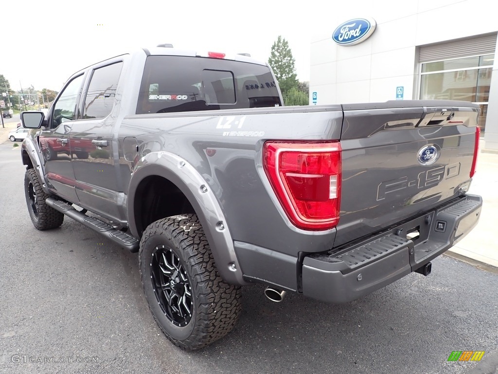Carbonized Gray Metallic 2022 Ford F150 Sherrod XLT SuperCrew 4x4 Exterior Photo #144947458