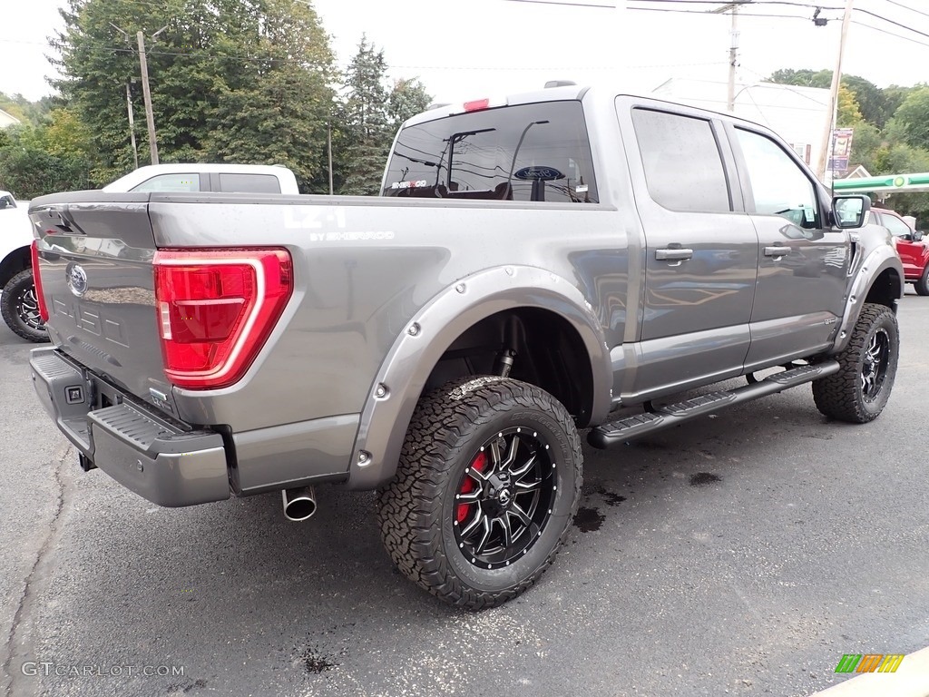 Carbonized Gray Metallic 2022 Ford F150 Sherrod XLT SuperCrew 4x4 Exterior Photo #144947497