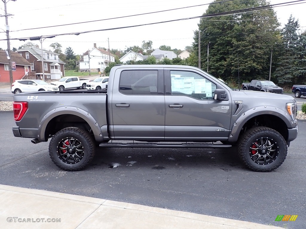 Carbonized Gray Metallic 2022 Ford F150 Sherrod XLT SuperCrew 4x4 Exterior Photo #144947518