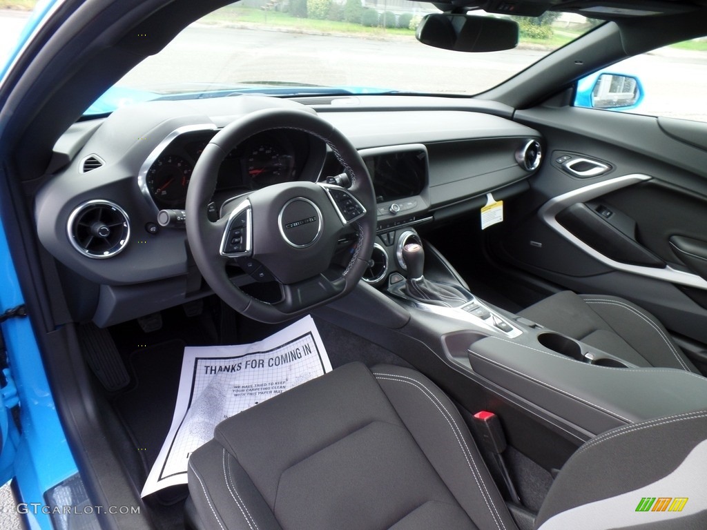 Jet Black Interior 2023 Chevrolet Camaro LT1 Coupe Photo #144947824