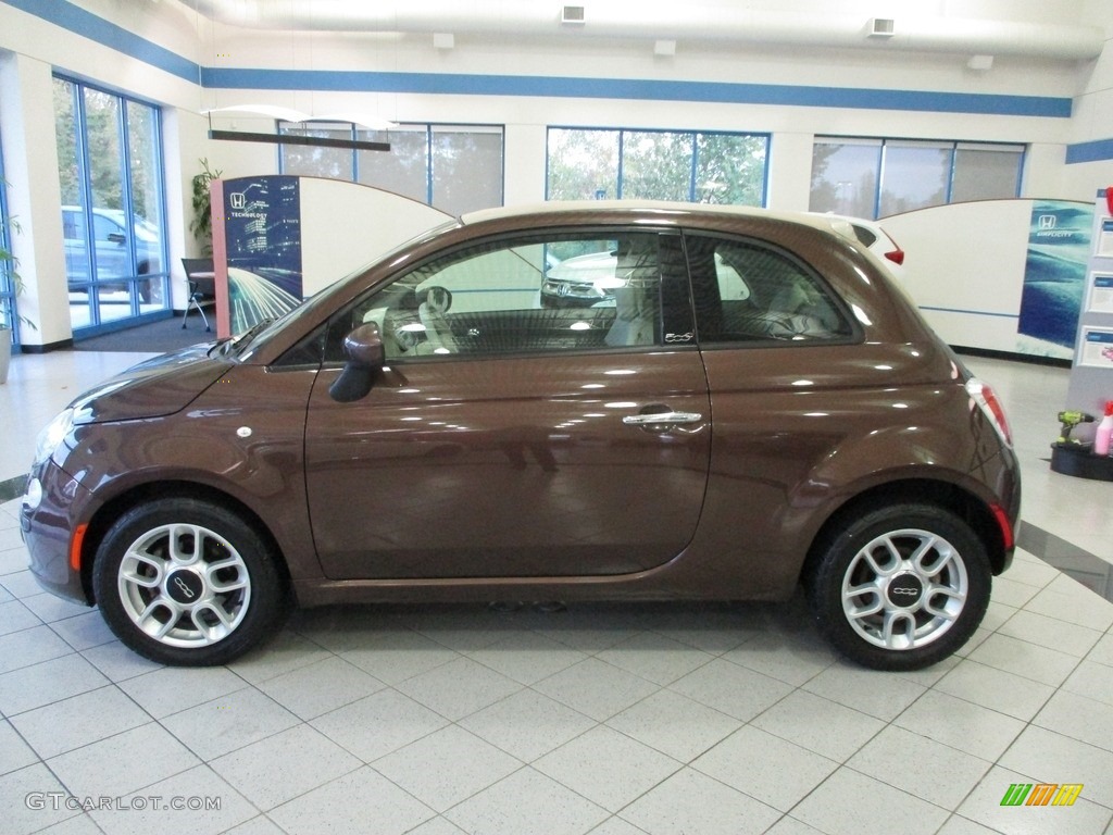 2013 500 c cabrio Pop - Espresso (Brown) / Marrone/Avorio (Brown/Ivory) photo #10