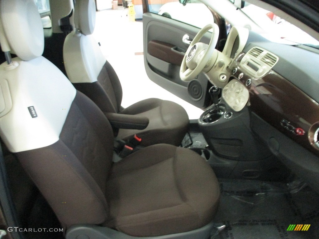 2013 500 c cabrio Pop - Espresso (Brown) / Marrone/Avorio (Brown/Ivory) photo #16