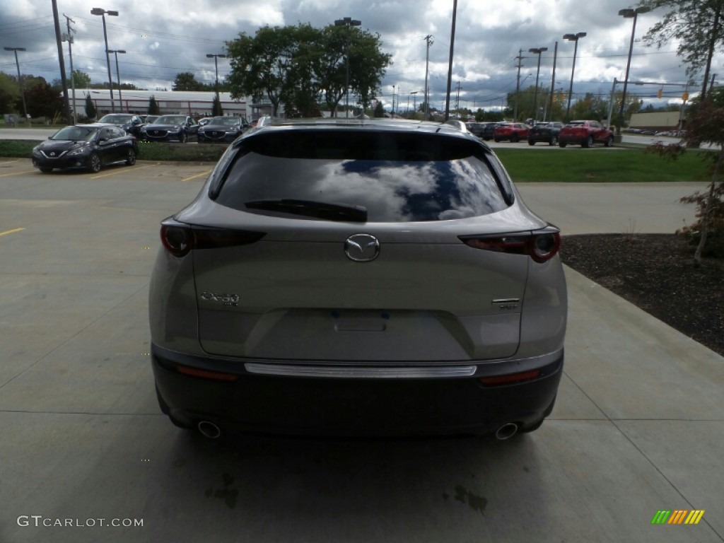 2022 CX-30 Turbo Premium AWD - Platinum Quartz Metallic / White photo #5