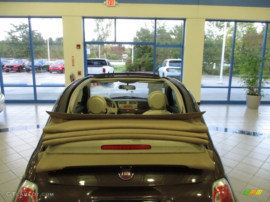 2013 500 c cabrio Pop - Espresso (Brown) / Marrone/Avorio (Brown/Ivory) photo #35
