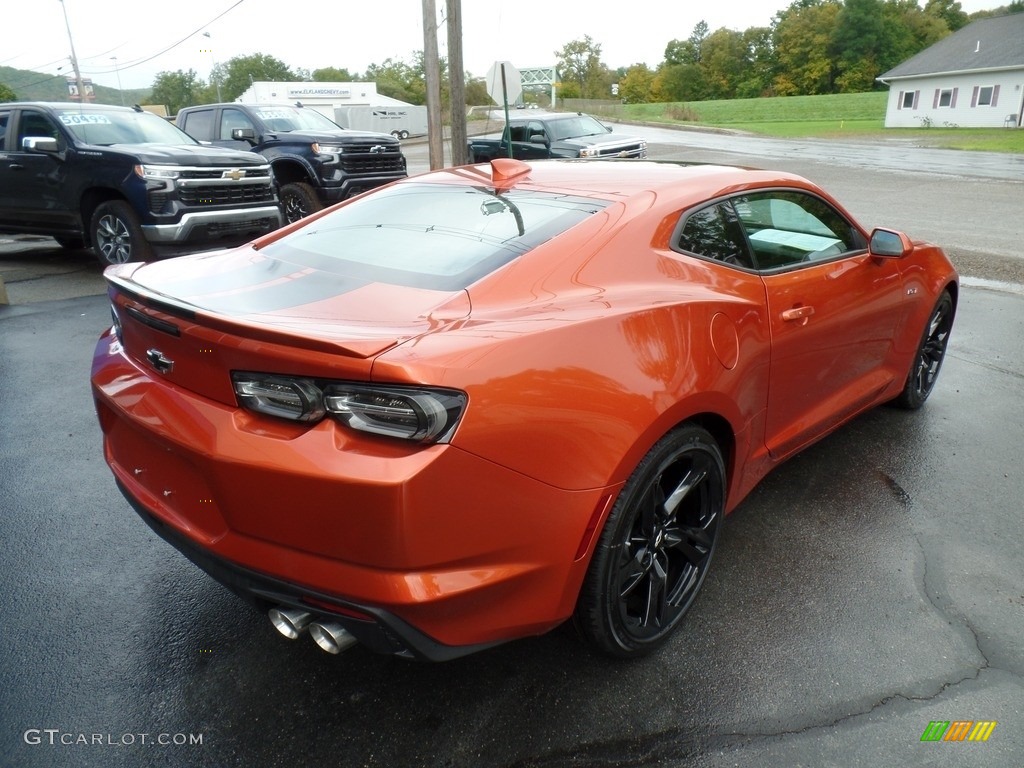 2023 Camaro LT1 Coupe - Vivid Orange Metallic / Jet Black photo #9