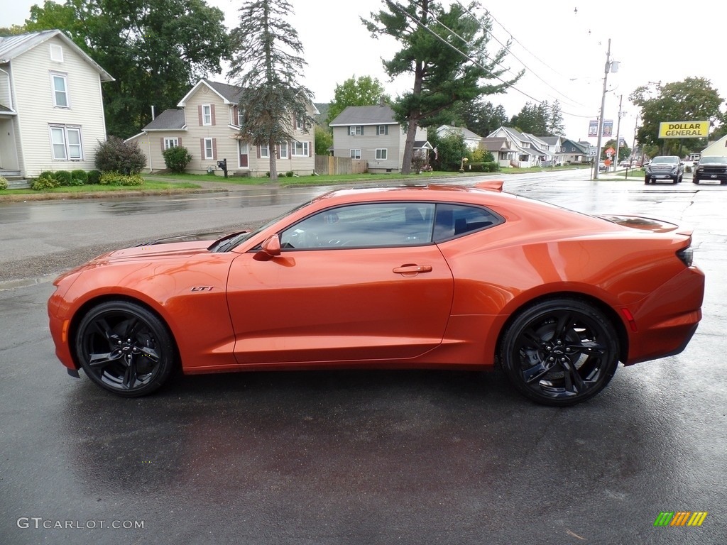 Vivid Orange Metallic 2023 Chevrolet Camaro LT1 Coupe Exterior Photo #144948520