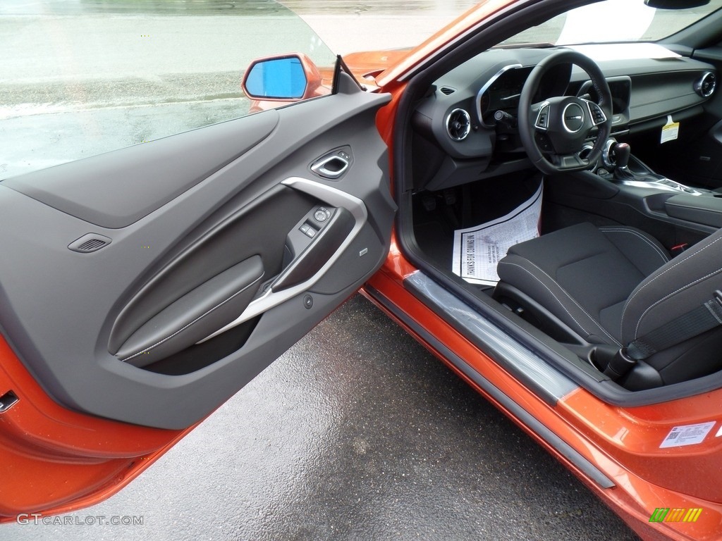 Jet Black Interior 2023 Chevrolet Camaro LT1 Coupe Photo #144948619