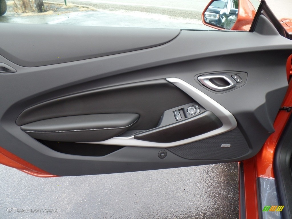 2023 Chevrolet Camaro LT1 Coupe Jet Black Door Panel Photo #144948640