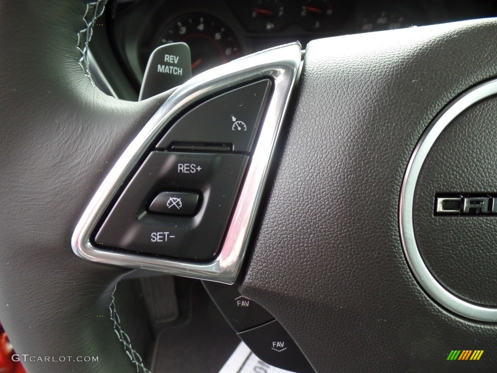 2023 Chevrolet Camaro LT1 Coupe Jet Black Steering Wheel Photo #144948769
