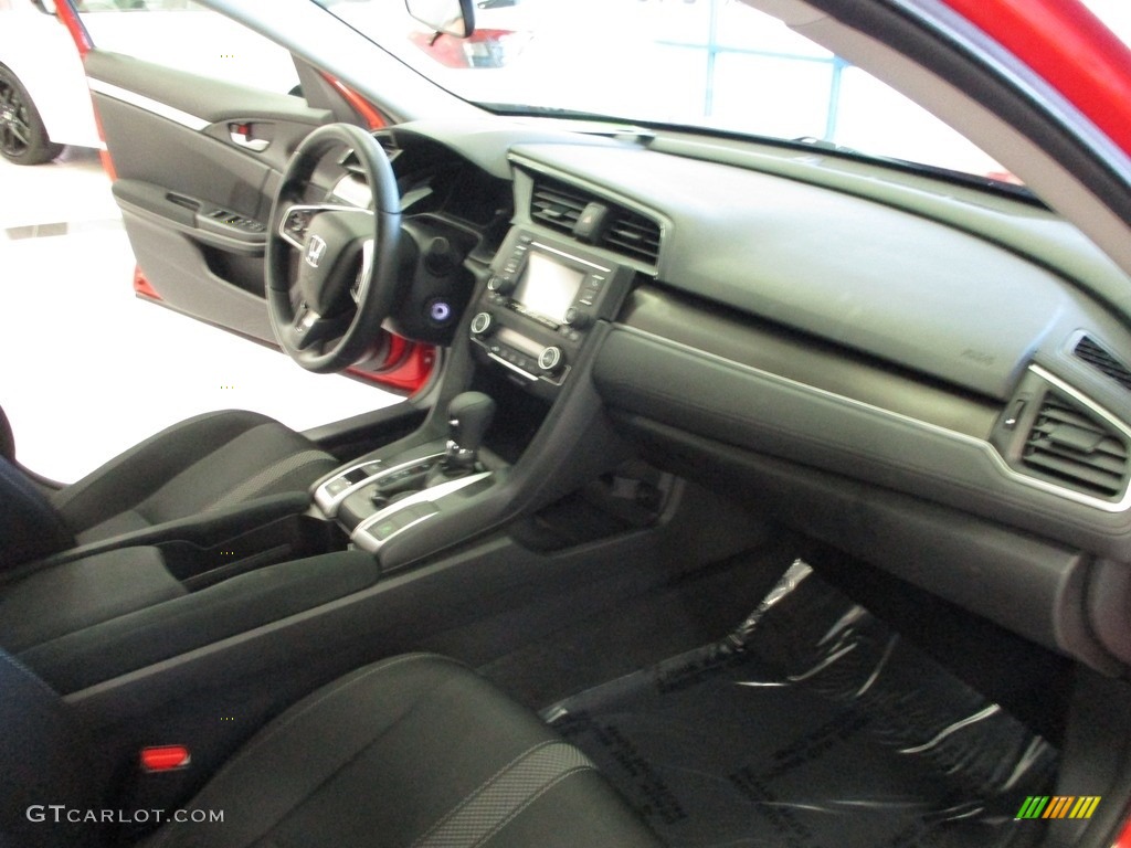 2019 Civic LX Sedan - Rallye Red / Black photo #15