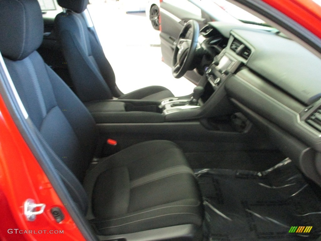 2019 Civic LX Sedan - Rallye Red / Black photo #16