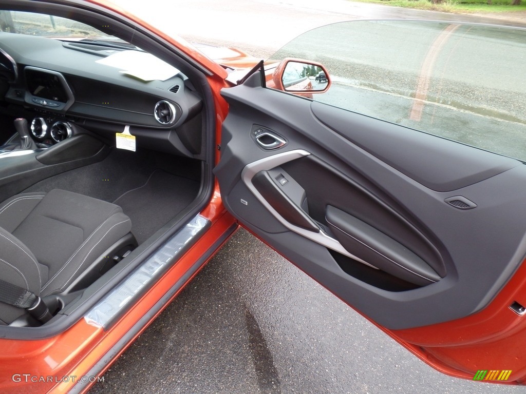 2023 Chevrolet Camaro LT1 Coupe Jet Black Door Panel Photo #144948928