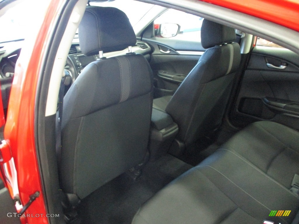 2019 Civic LX Sedan - Rallye Red / Black photo #23