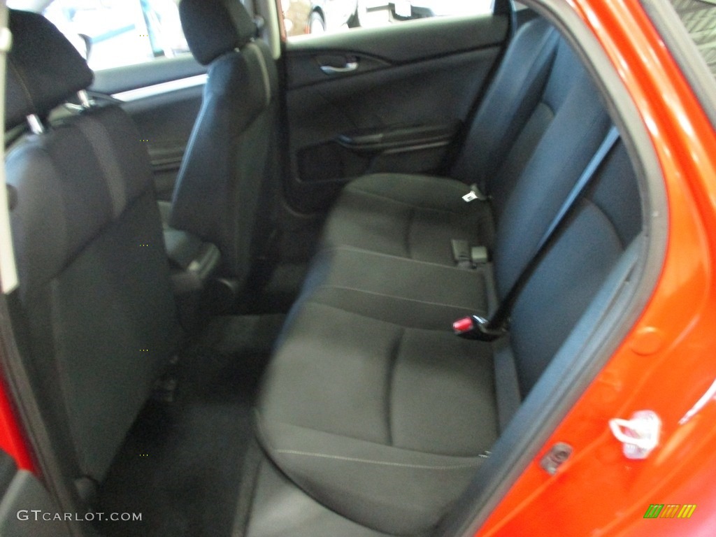 2019 Civic LX Sedan - Rallye Red / Black photo #24