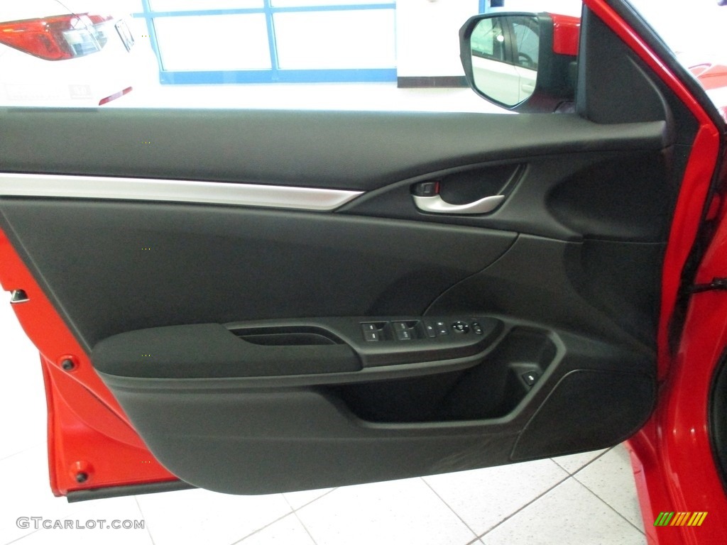 2019 Civic LX Sedan - Rallye Red / Black photo #25