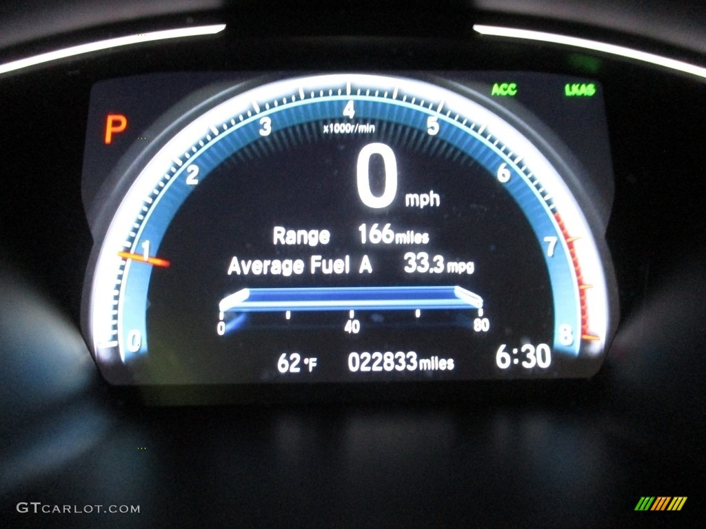 2019 Civic LX Sedan - Rallye Red / Black photo #32