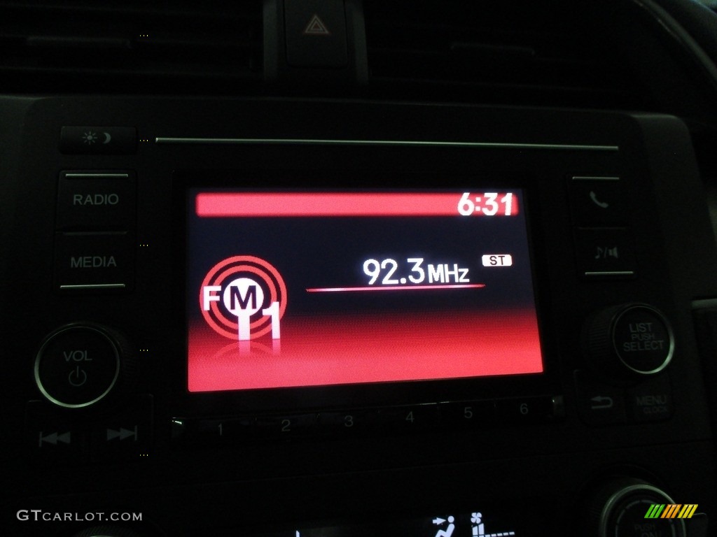 2019 Civic LX Sedan - Rallye Red / Black photo #35