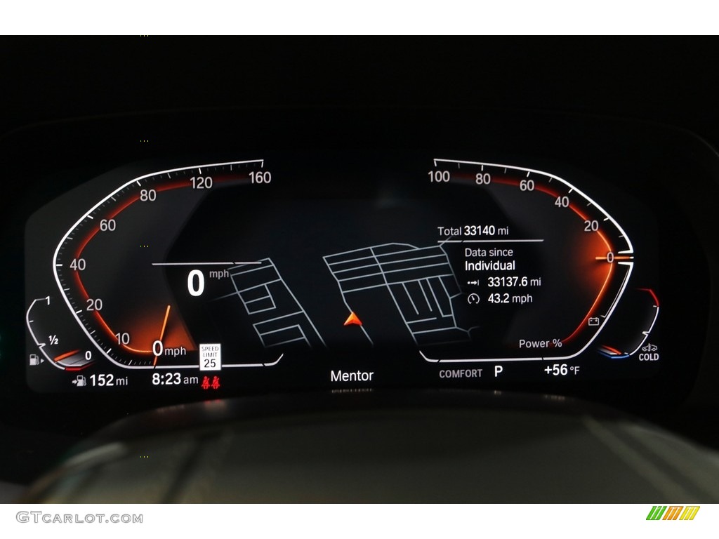 2021 BMW X7 xDrive40i Gauges Photo #144949240