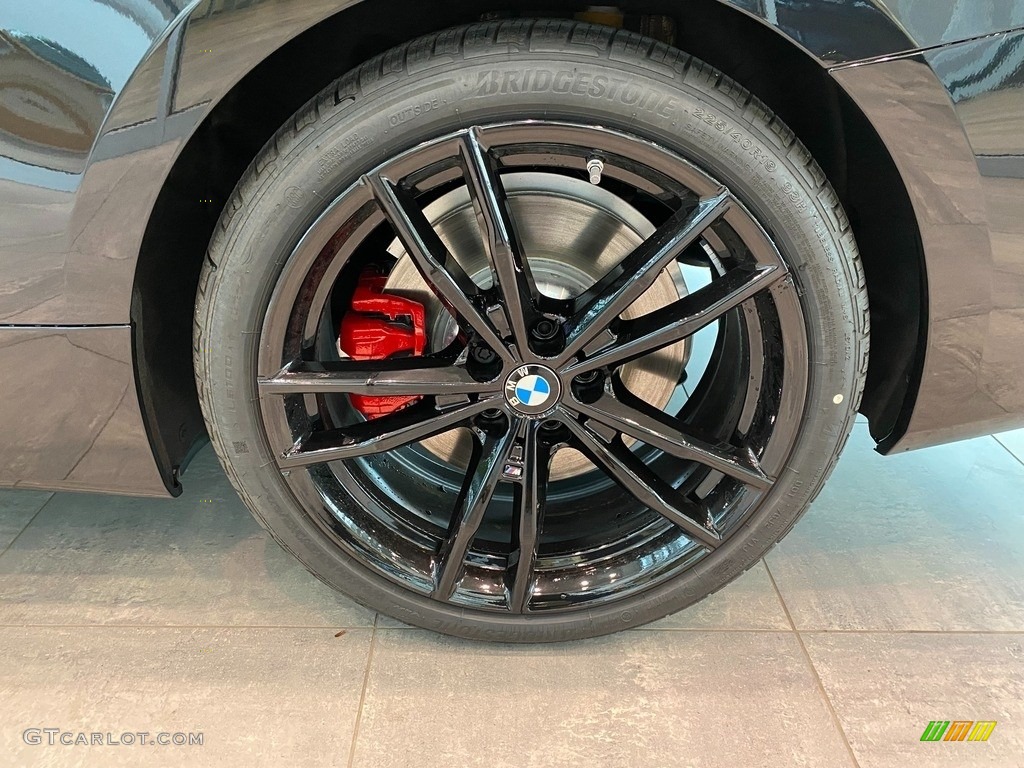 2023 4 Series 430i xDrive Coupe - Black Sapphire Metallic / Tacora Red photo #3