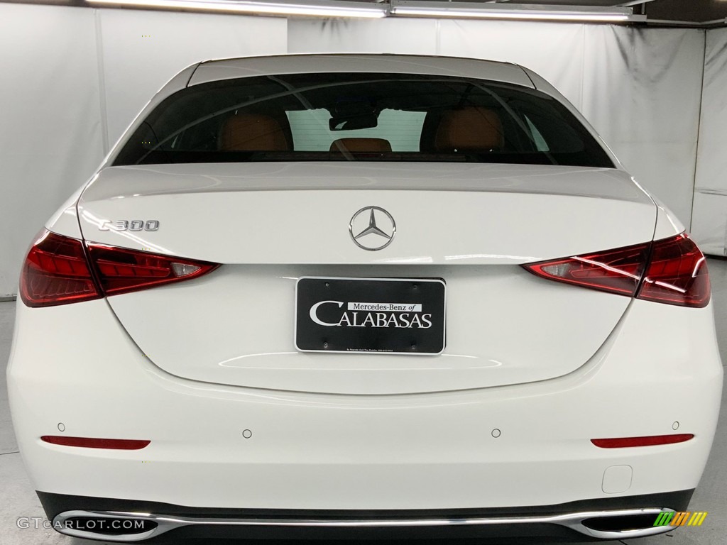 2022 C 300 Sedan - Polar White / Sienna Brown photo #5