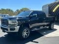 Diamond Black Crystal Pearl - 3500 Laramie Mega Cab 4x4 Photo No. 14