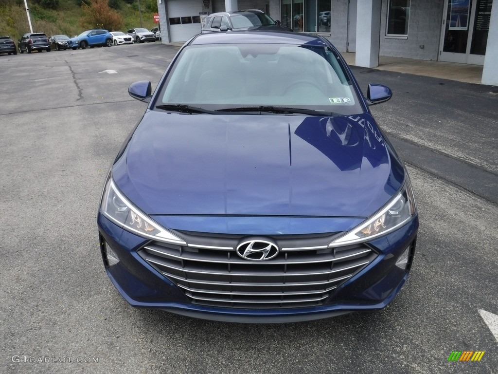 2019 Elantra SEL - Lakeside Blue / Gray photo #3