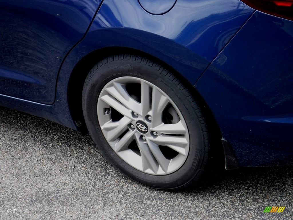 2019 Elantra SEL - Lakeside Blue / Gray photo #6