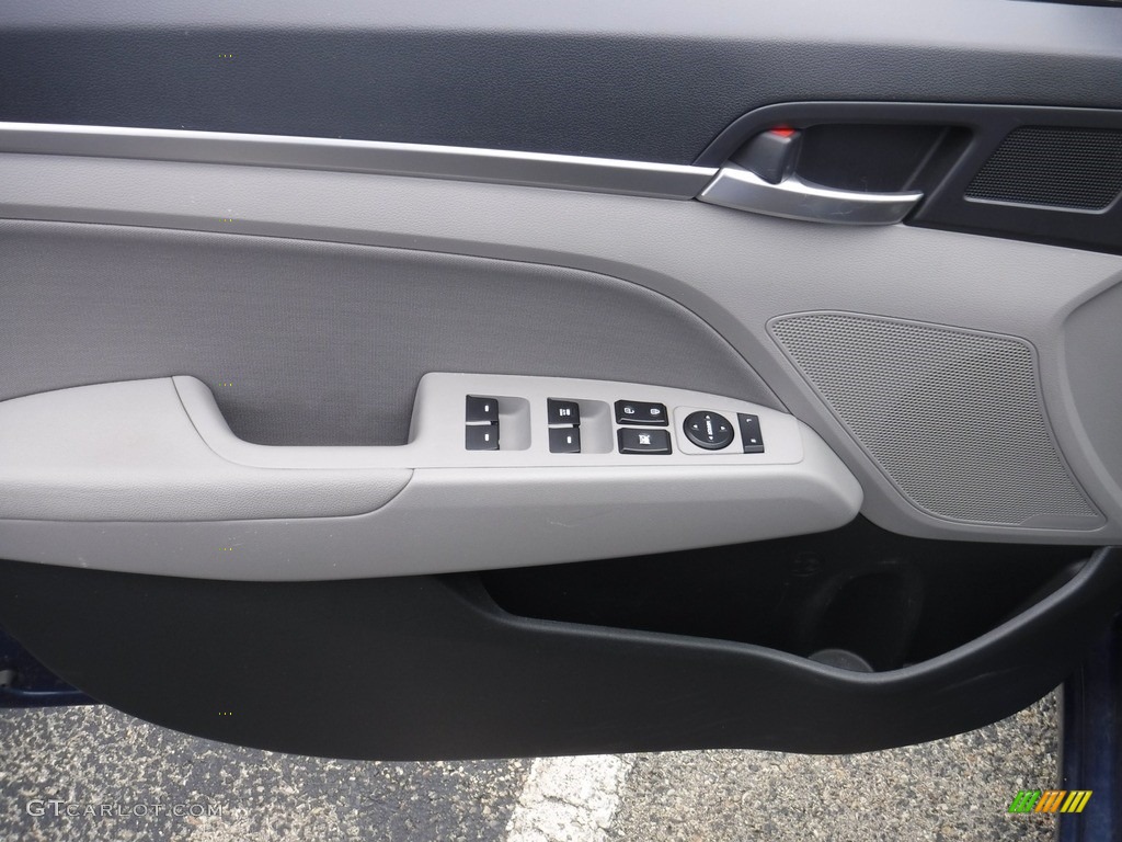 2019 Elantra SEL - Lakeside Blue / Gray photo #10