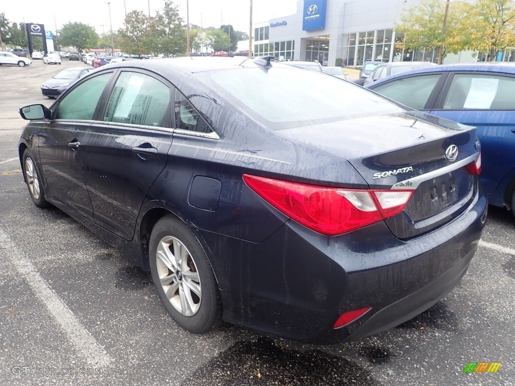 2014 Sonata GLS - Indigo Blue Pearl / Gray photo #2