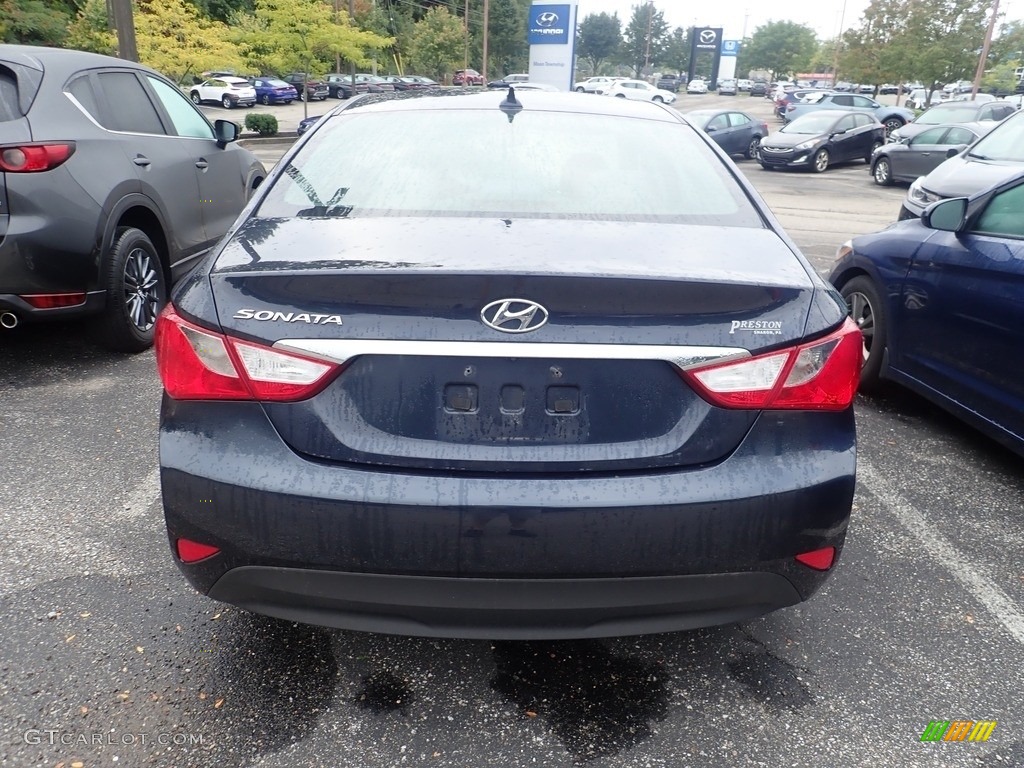 2014 Sonata GLS - Indigo Blue Pearl / Gray photo #3
