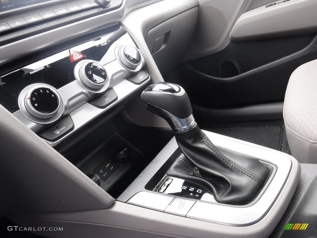 2019 Elantra SEL - Lakeside Blue / Gray photo #15