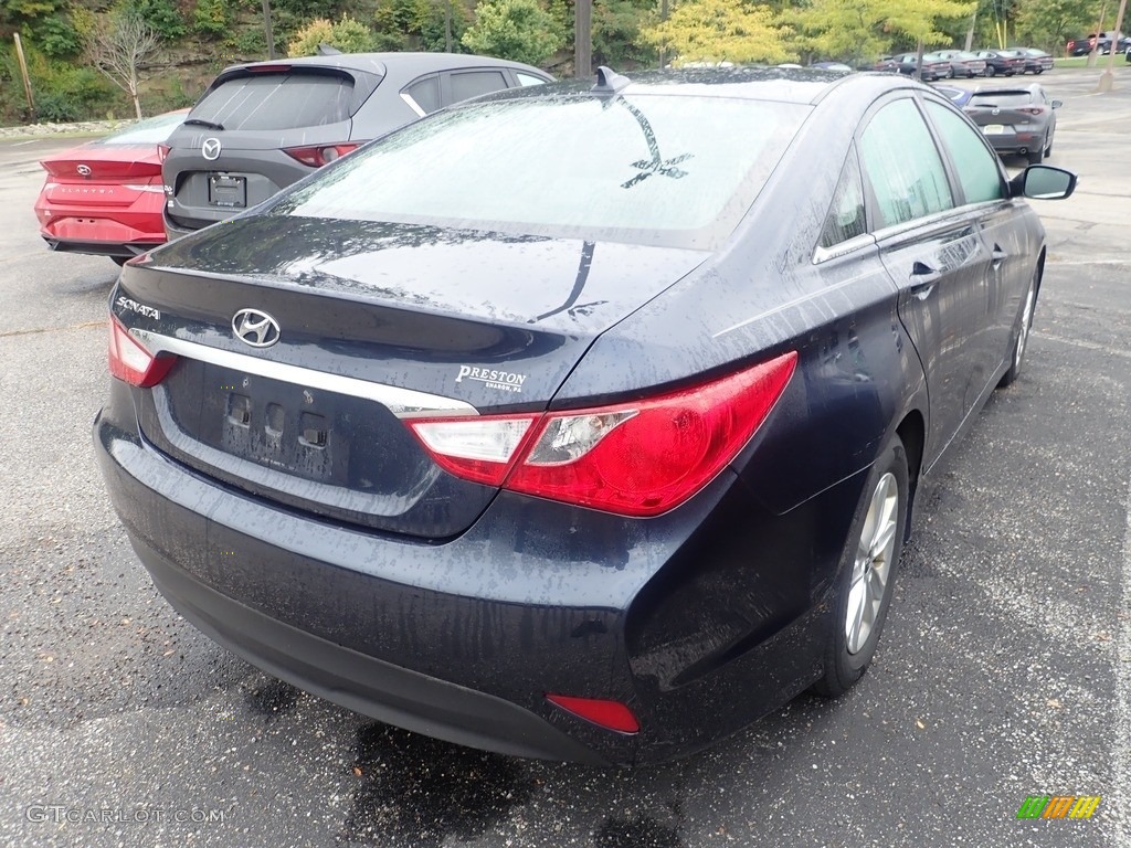 2014 Sonata GLS - Indigo Blue Pearl / Gray photo #4