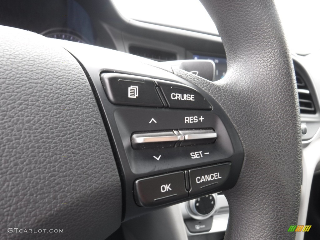 2019 Elantra SEL - Lakeside Blue / Gray photo #23