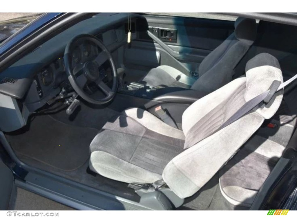 Grey Interior 1986 Pontiac Firebird Coupe Photo #144951138