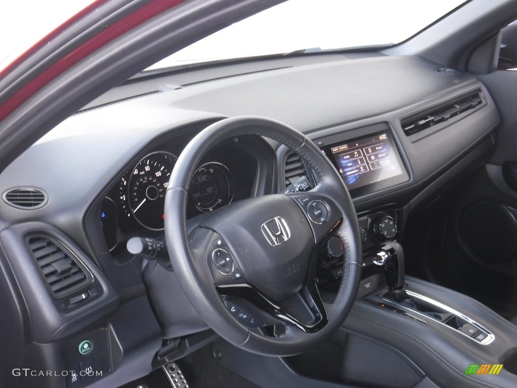 2020 HR-V Sport AWD - Orangeburst Metallic / Black photo #10