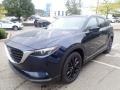 2022 Deep Crystal Blue Mica Mazda CX-9 Touring Plus AWD  photo #7