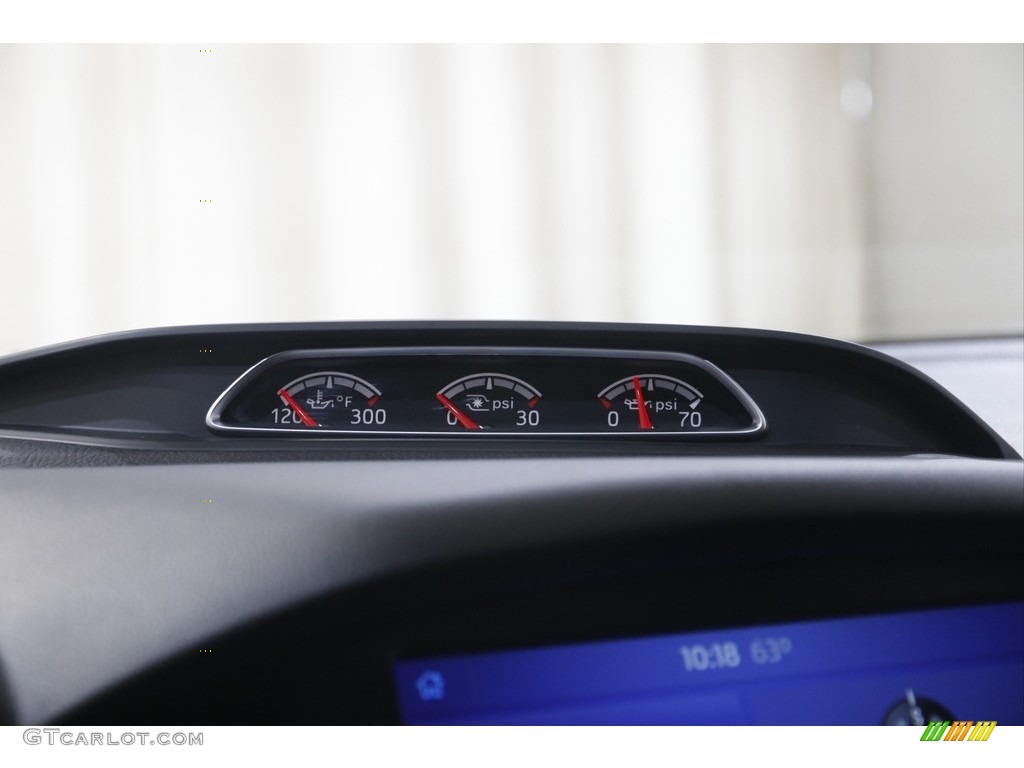 2016 Focus ST - Magnetic / Charcoal Black/Smoke Storm Partial Recaro Leather photo #10