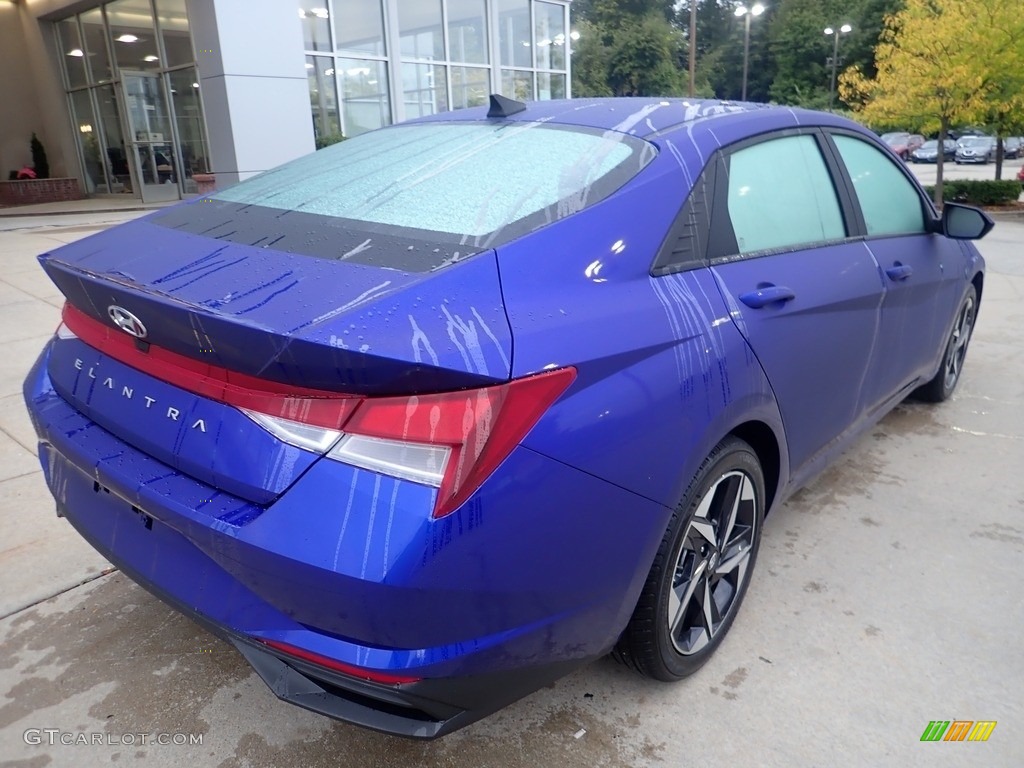 2023 Elantra SEL - Intense Blue / Medium Gray photo #2