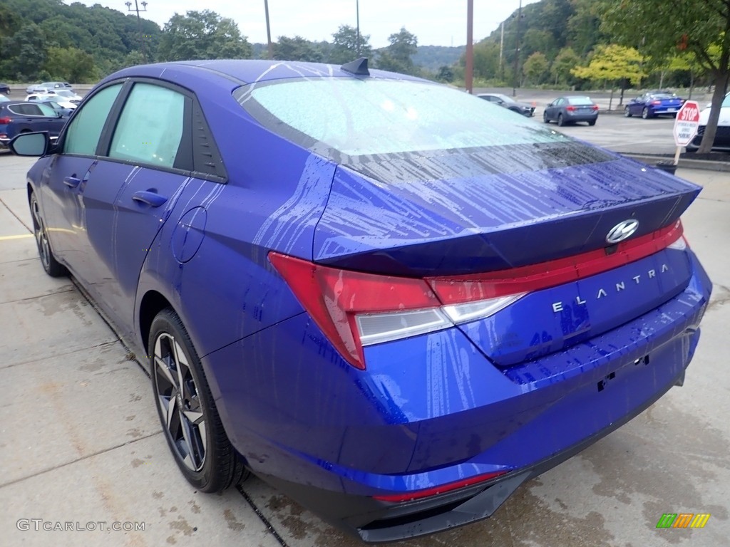 2023 Elantra SEL - Intense Blue / Medium Gray photo #5