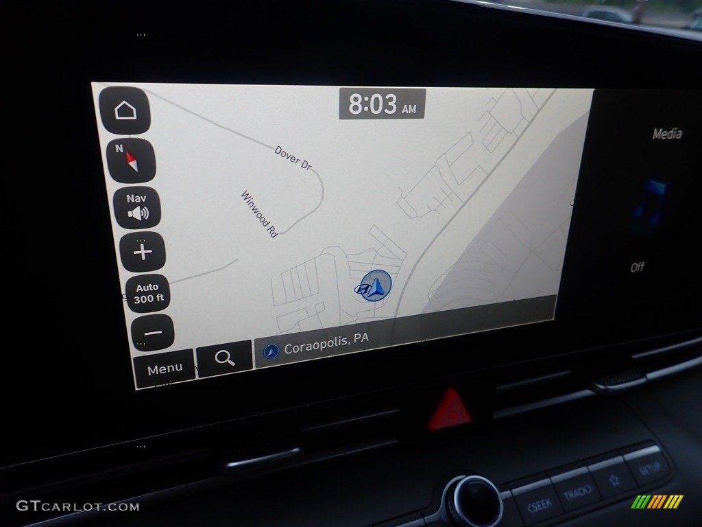 2023 Elantra SEL - Intense Blue / Medium Gray photo #16