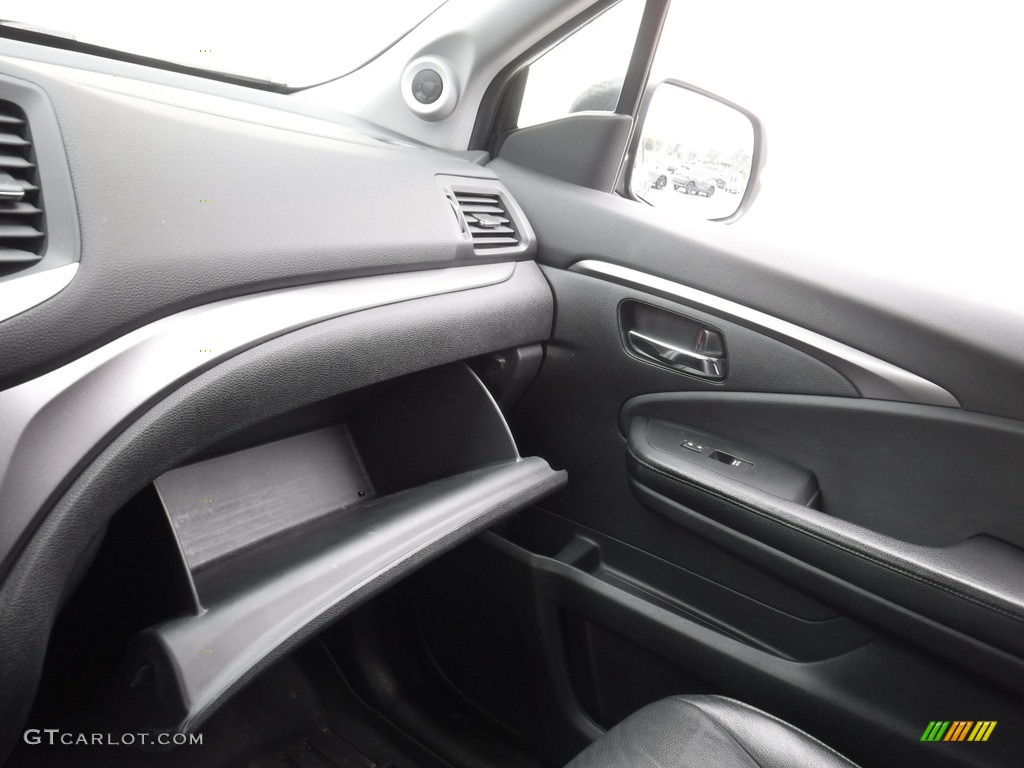 2016 Pilot EX-L - Modern Steel Metallic / Black photo #26